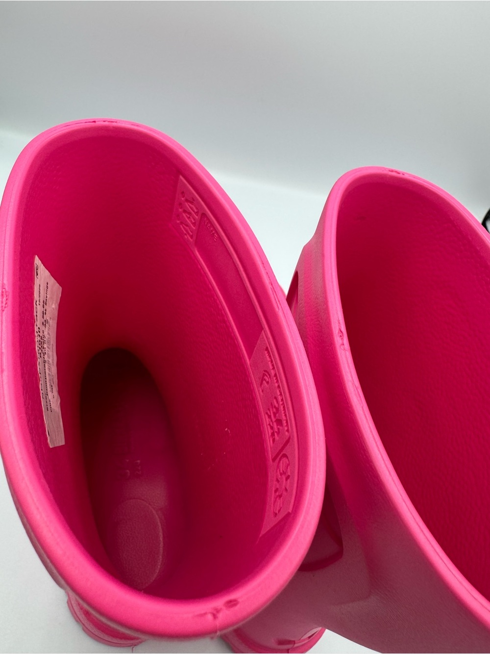 NEW Birkenstock Derry Kids Girls EVA Neon Pink Waterproof Rain Boots EU 34 - Picture 15 of 17